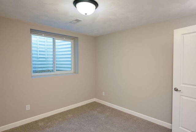 empty room with carpet