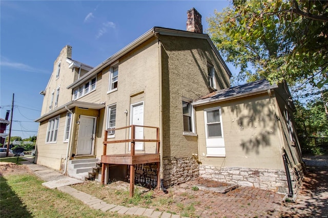 view of back of house