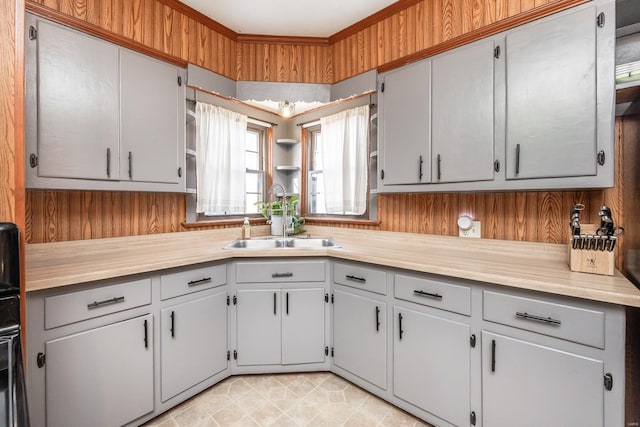 kitchen featuring sink