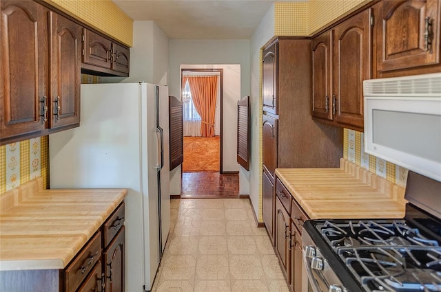 kitchen with white appliances