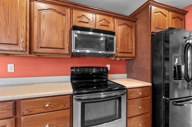 kitchen with stainless steel appliances