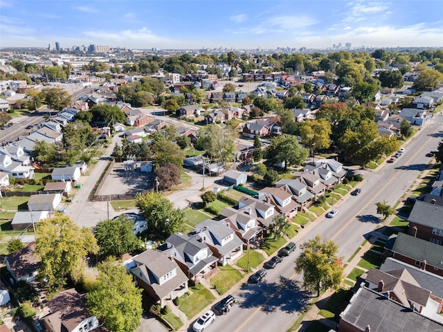 aerial view