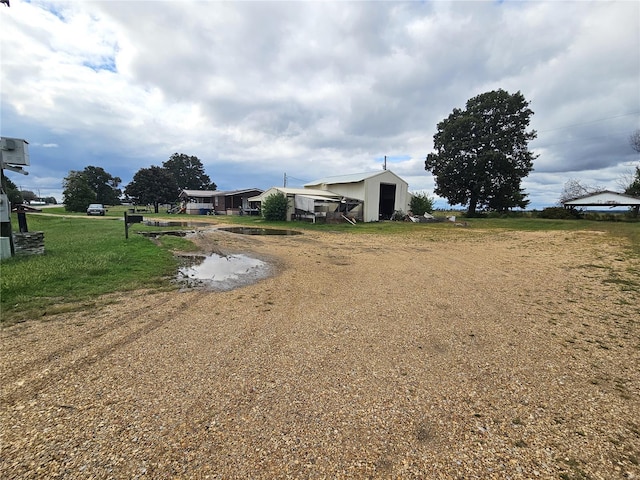 view of yard