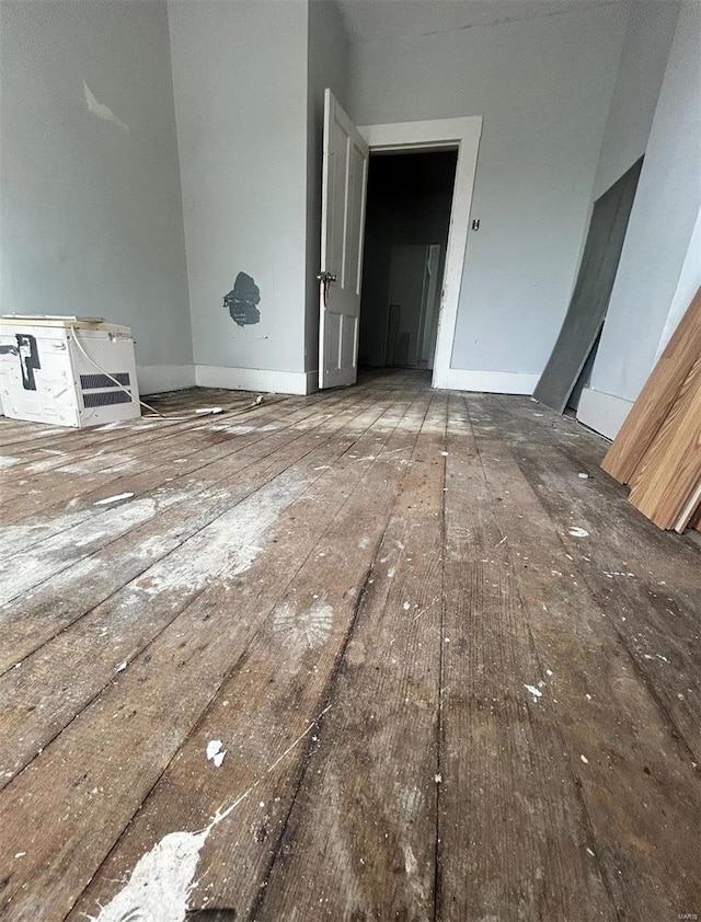 view of unfurnished living room