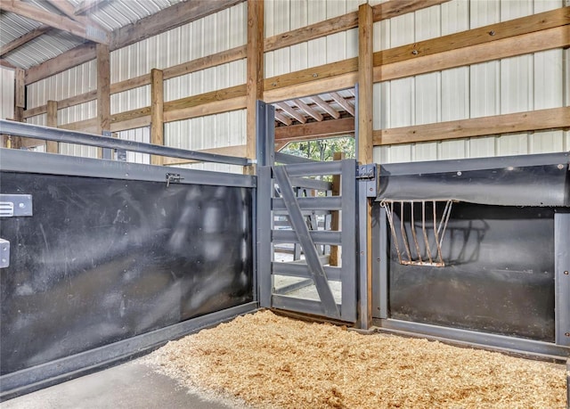 view of stable