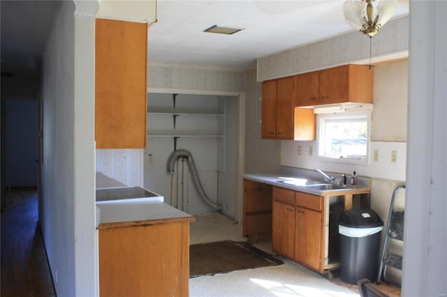 kitchen with sink