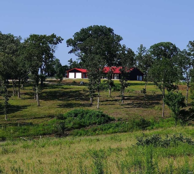 view of home's community featuring a rural view