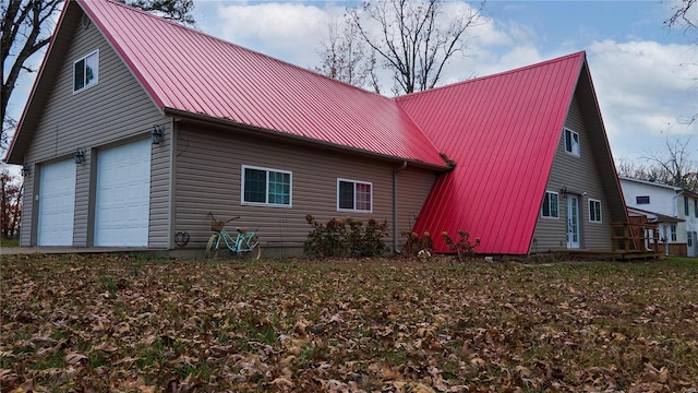 view of side of home