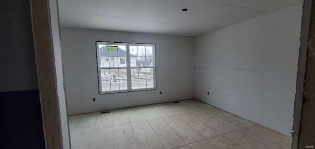 view of empty room