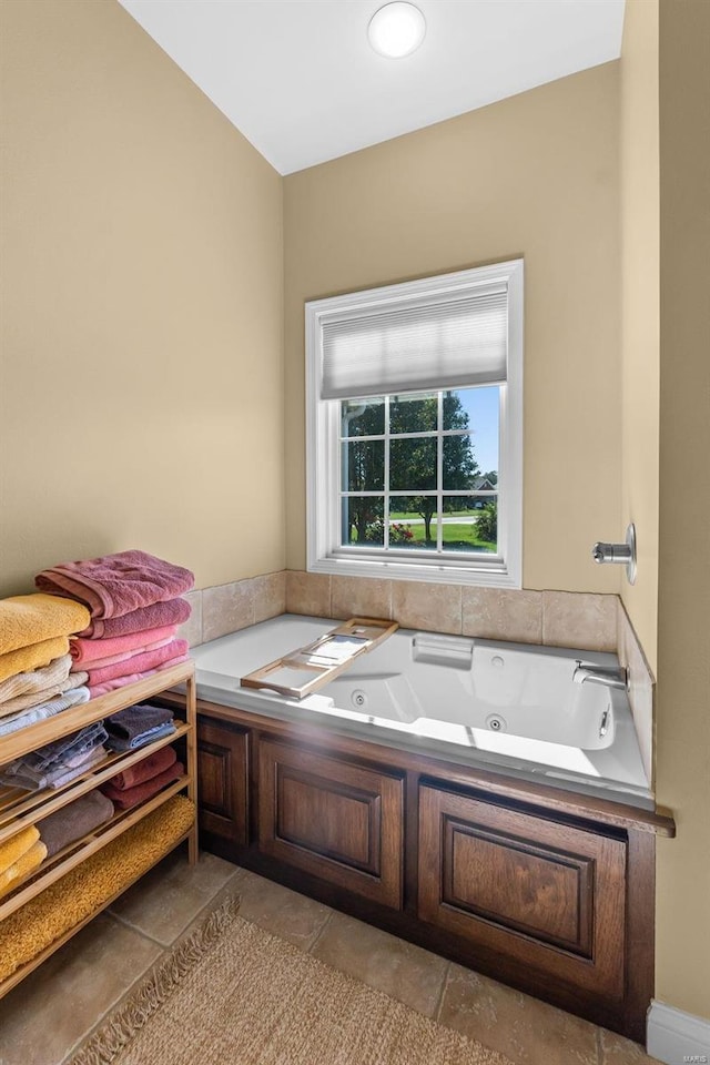 bathroom with a bathtub