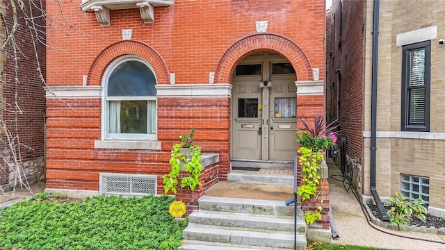 view of entrance to property