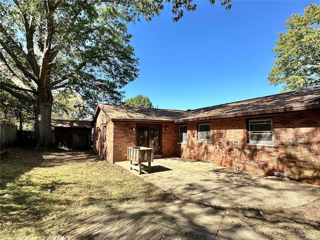 view of rear view of house