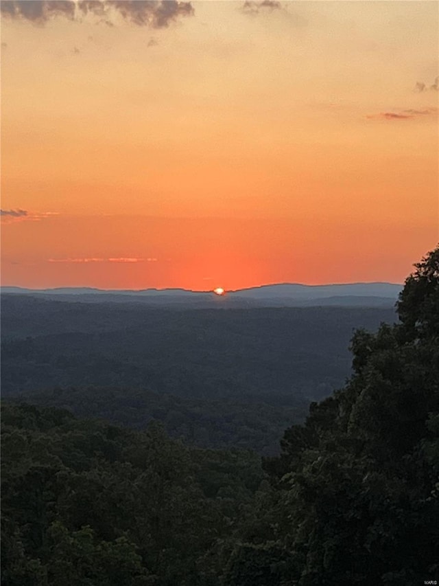 view of mountain feature