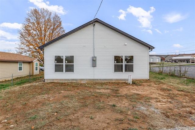 view of property exterior