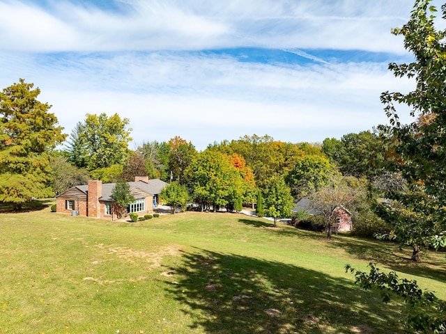 view of yard