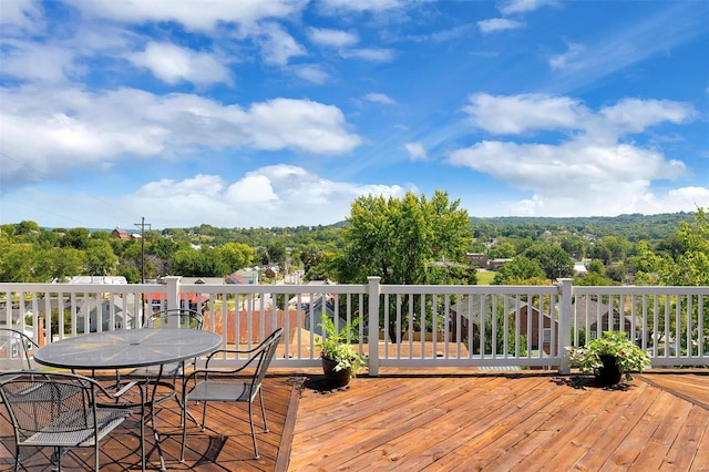 view of deck