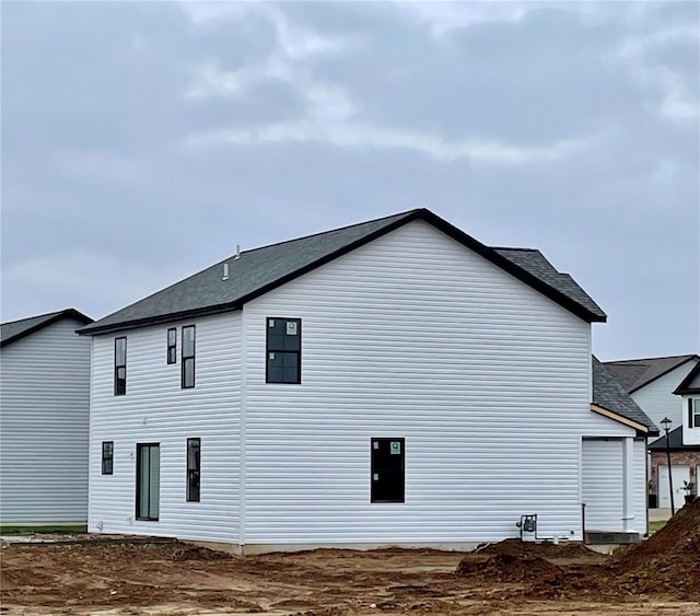 view of back of property