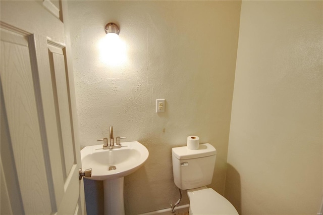 bathroom with toilet