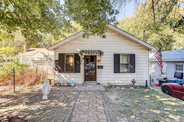 view of bungalow-style home