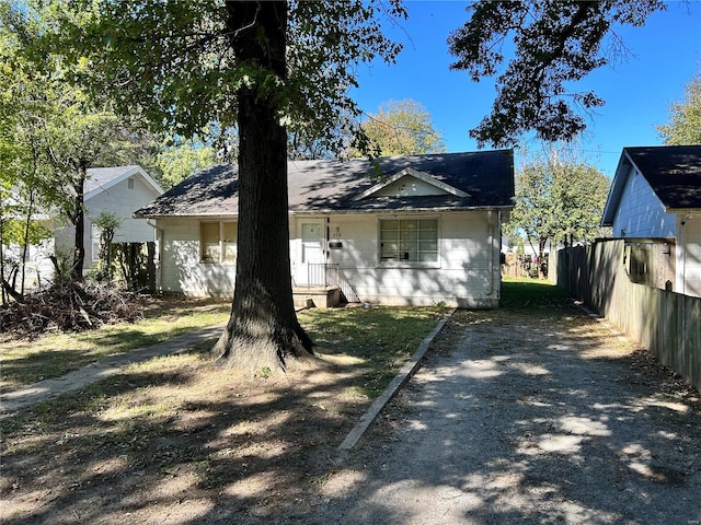 view of ranch-style home