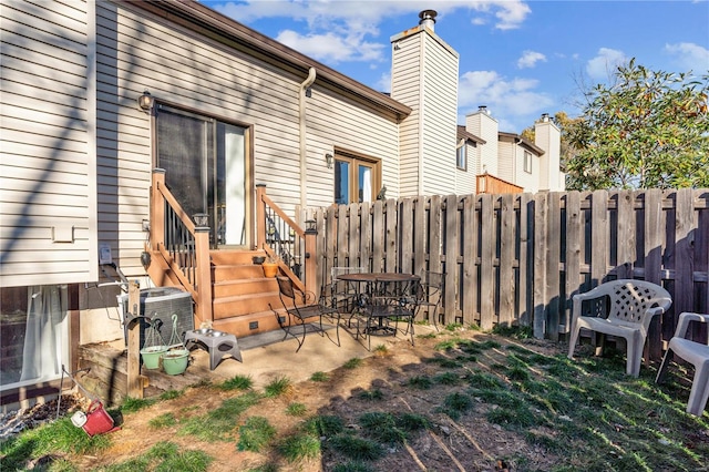 view of yard featuring central AC unit