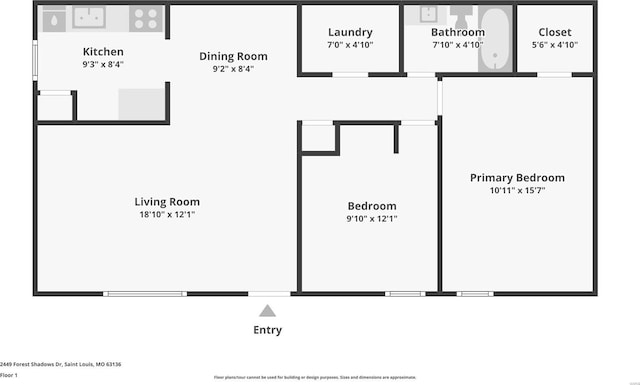 view of layout