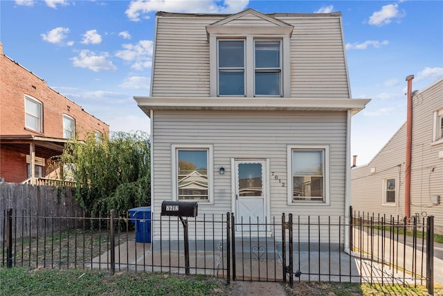 view of rear view of house