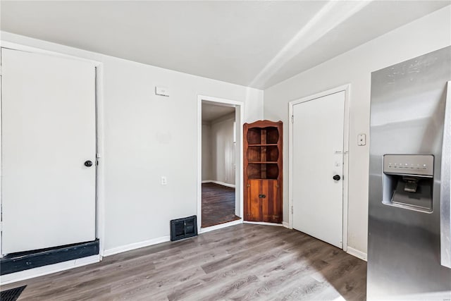 interior space featuring light hardwood / wood-style flooring