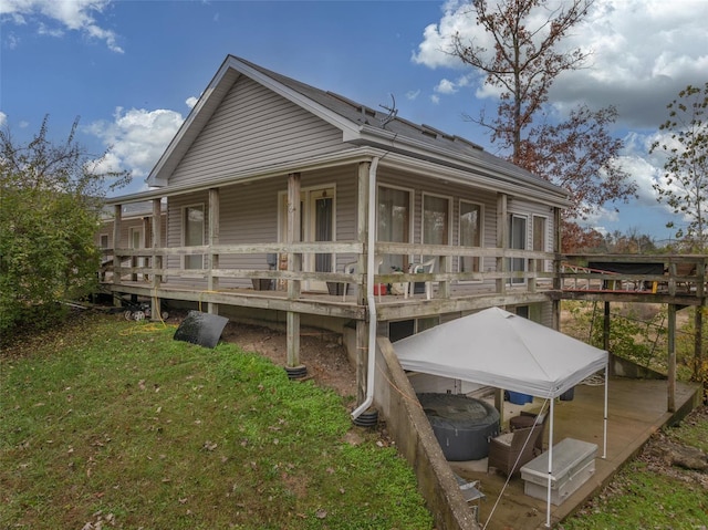 view of rear view of house