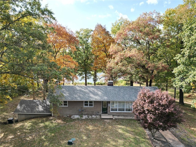 view of front of house