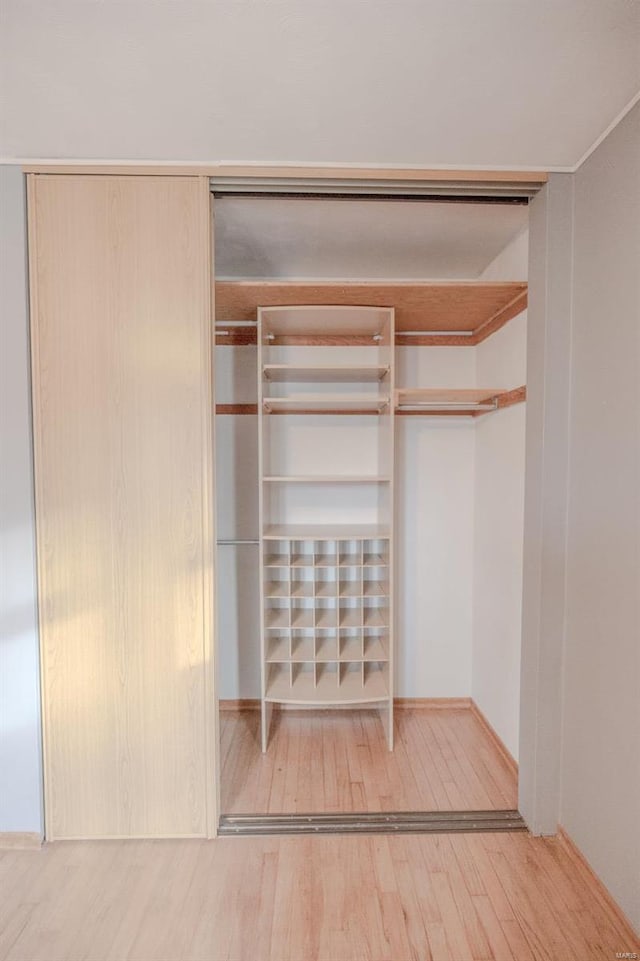 view of closet