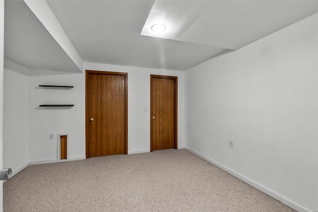 unfurnished bedroom with carpet