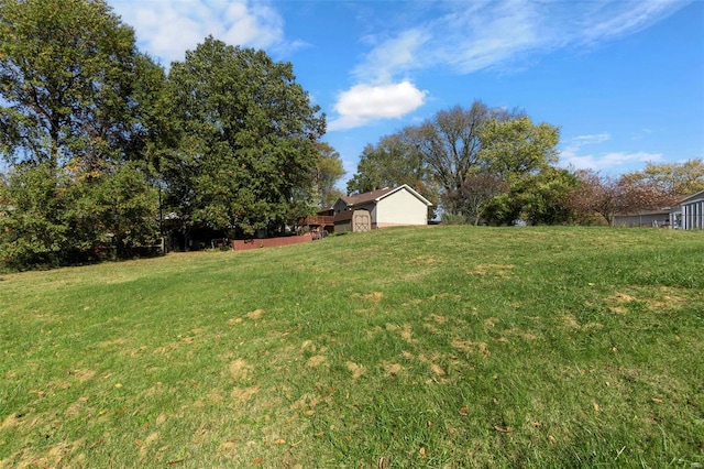 view of yard