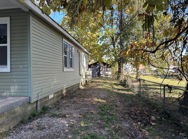 view of home's exterior