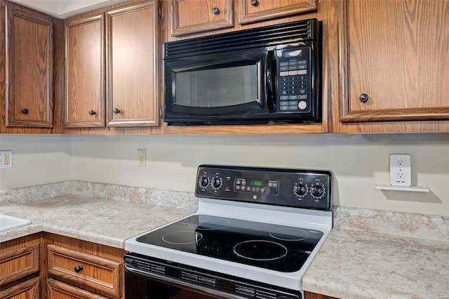 kitchen featuring electric stove