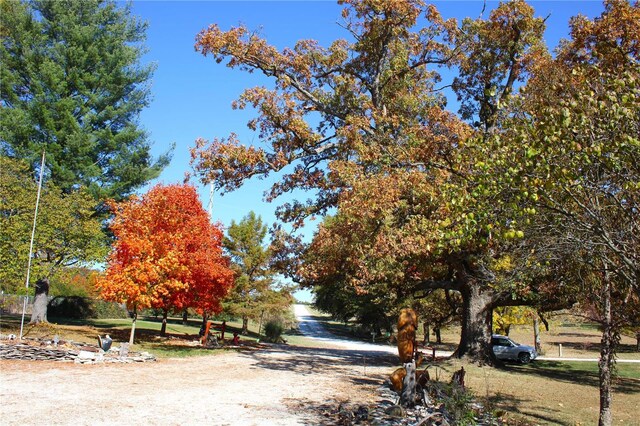 view of road