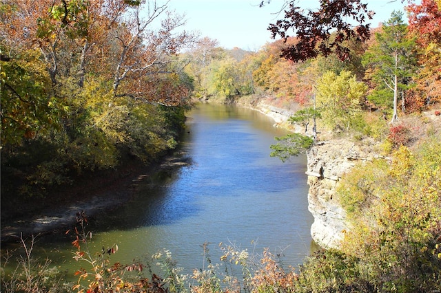 property view of water