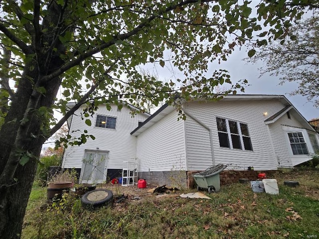 view of rear view of house