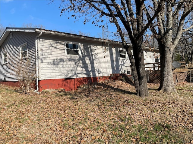 view of side of home