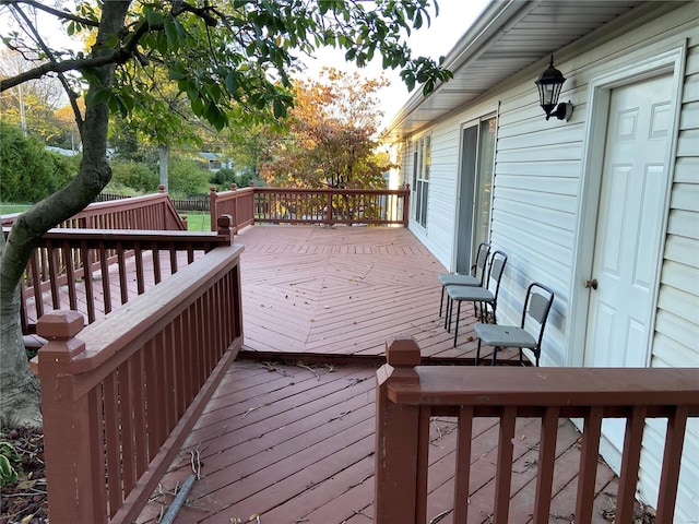 view of deck