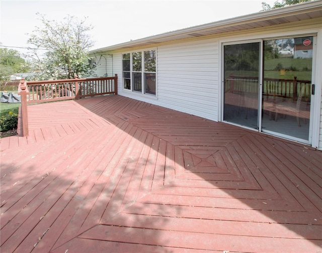 view of deck
