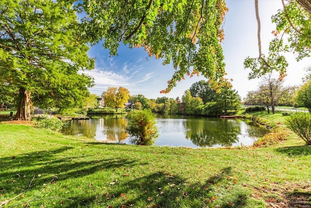 property view of water