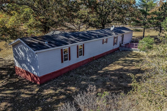 view of property exterior