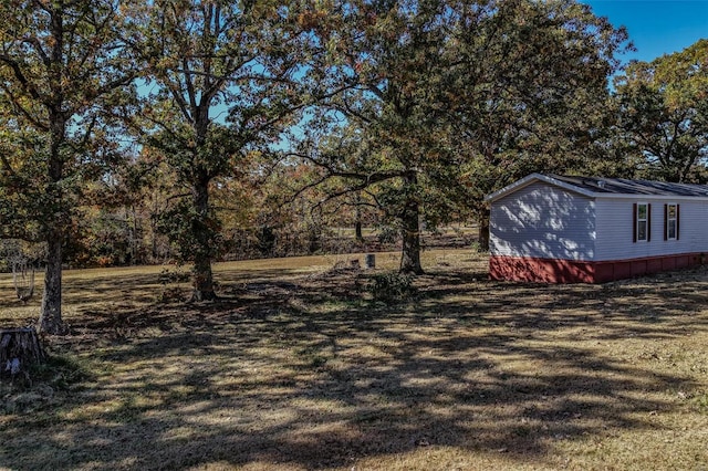 view of yard