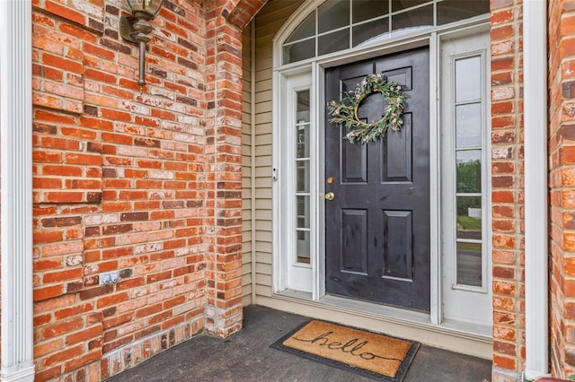 view of property entrance