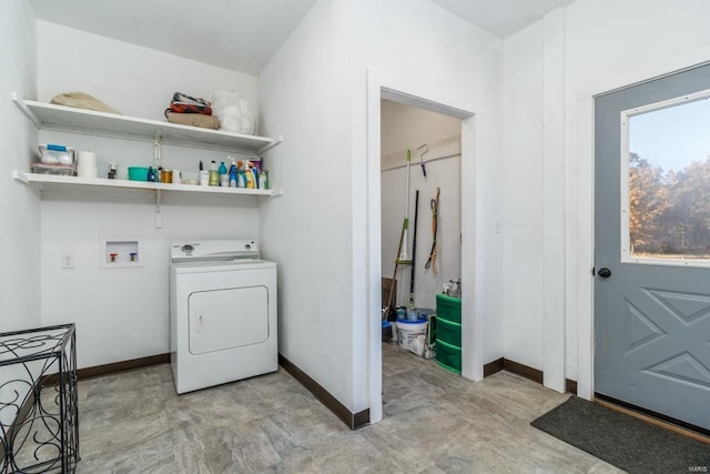 laundry room with washer / clothes dryer