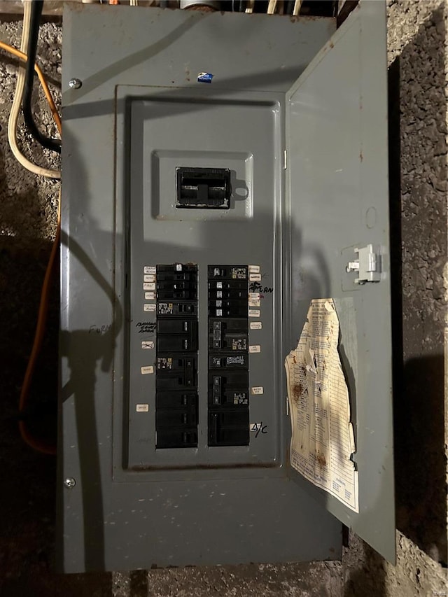 utilities with electric panel