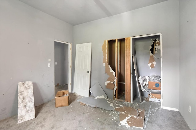 bedroom with carpet flooring