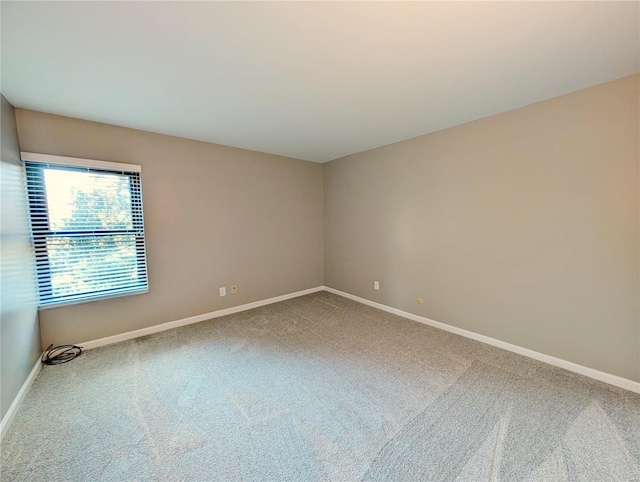 empty room with carpet floors