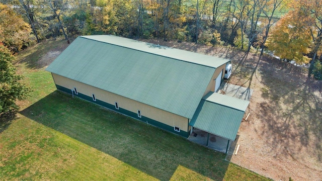 drone / aerial view